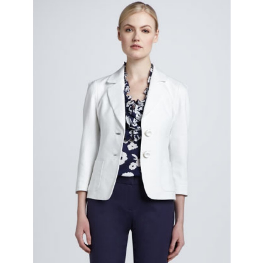Kate Spade Alix fresh white jacket